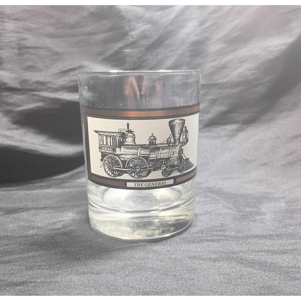 Vintage Avon "The General" Drinking Glass - America on the Move Series